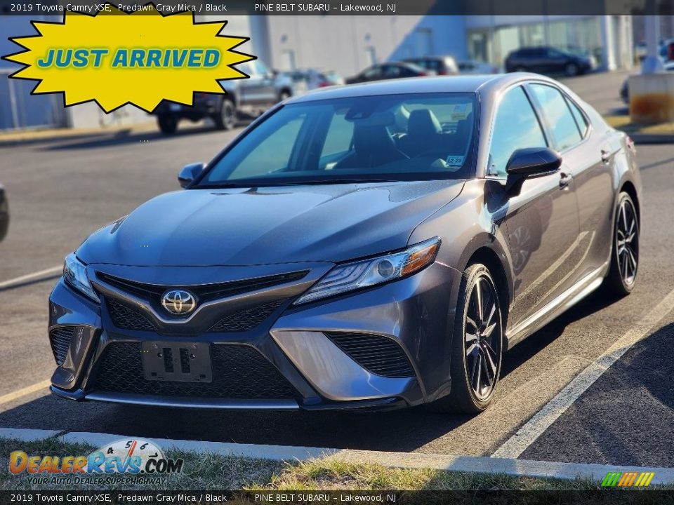 2019 Toyota Camry XSE Predawn Gray Mica / Black Photo #1