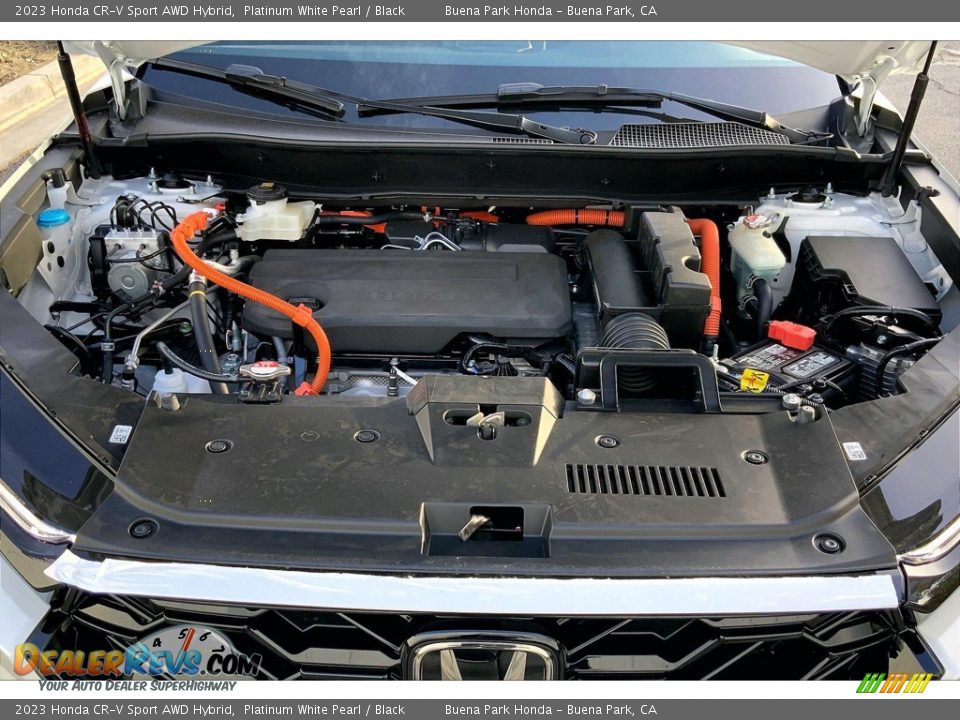 2023 Honda CR-V Sport AWD Hybrid 2.0 Liter DOHC 16-Valve i-VTEC 4 Cylinder Gasoline/Electric Hybrid Engine Photo #11