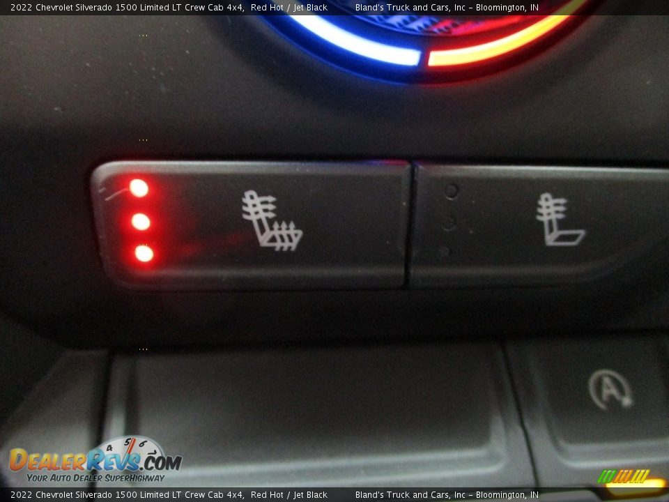 2022 Chevrolet Silverado 1500 Limited LT Crew Cab 4x4 Red Hot / Jet Black Photo #22