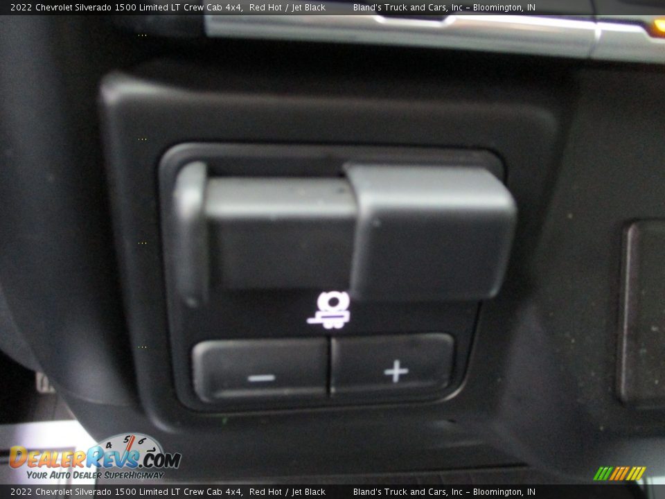 2022 Chevrolet Silverado 1500 Limited LT Crew Cab 4x4 Red Hot / Jet Black Photo #23