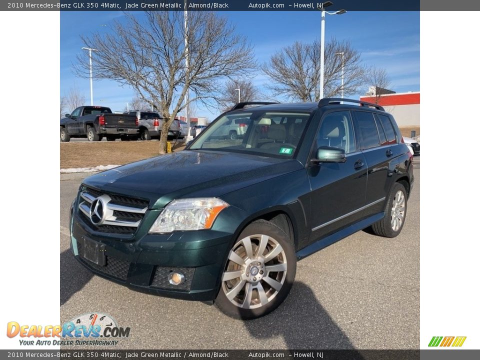 2010 Mercedes-Benz GLK 350 4Matic Jade Green Metallic / Almond/Black Photo #1