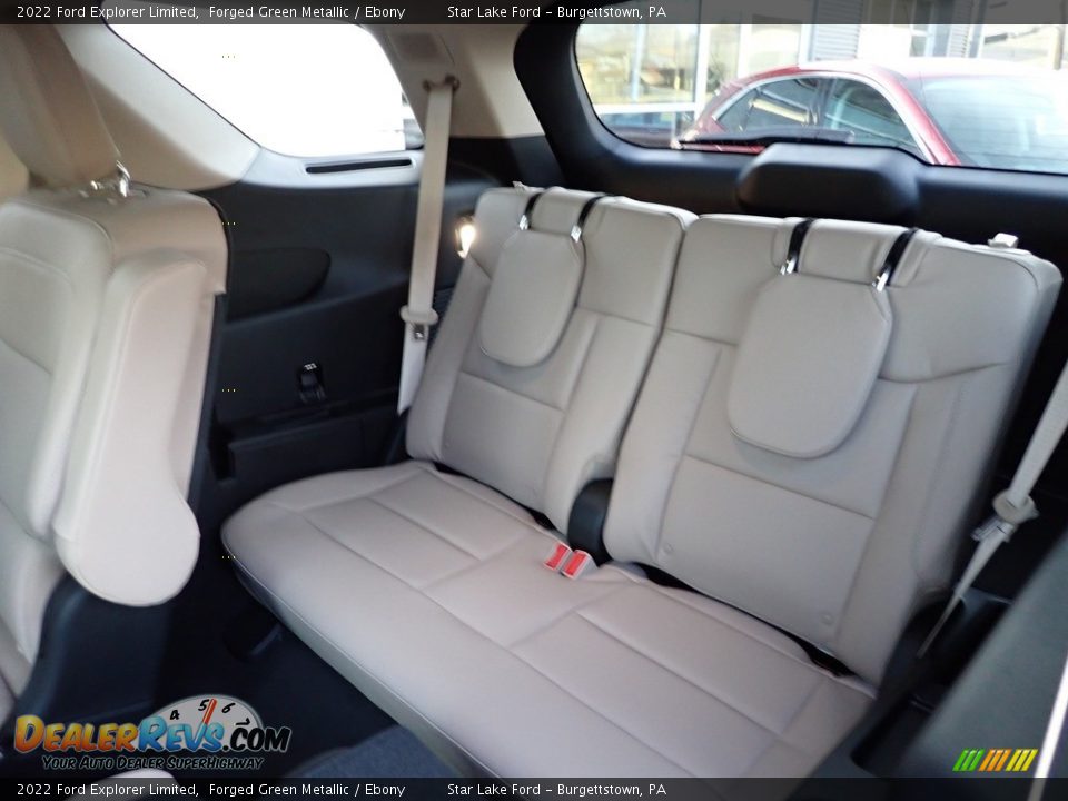 Rear Seat of 2022 Ford Explorer Limited Photo #11