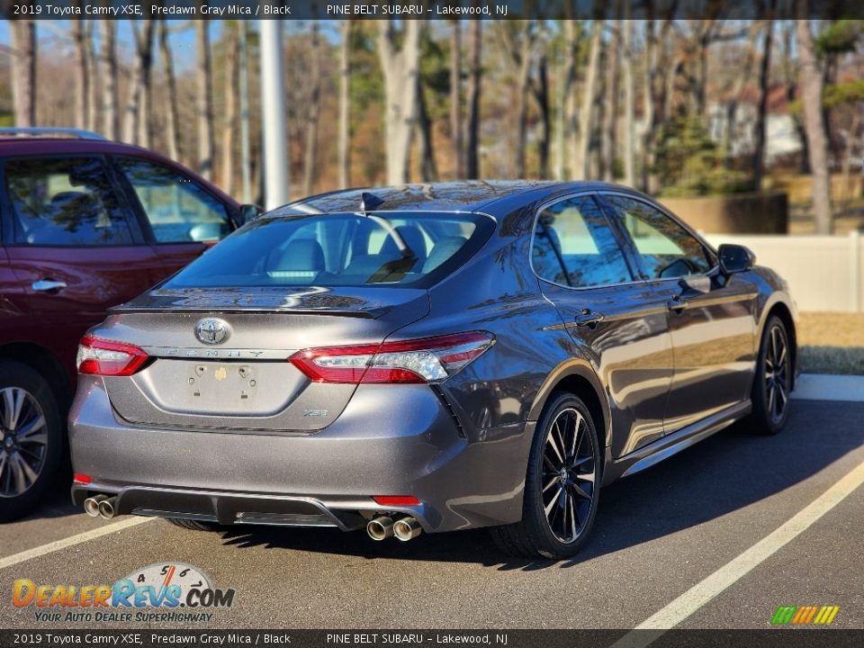 2019 Toyota Camry XSE Predawn Gray Mica / Black Photo #8