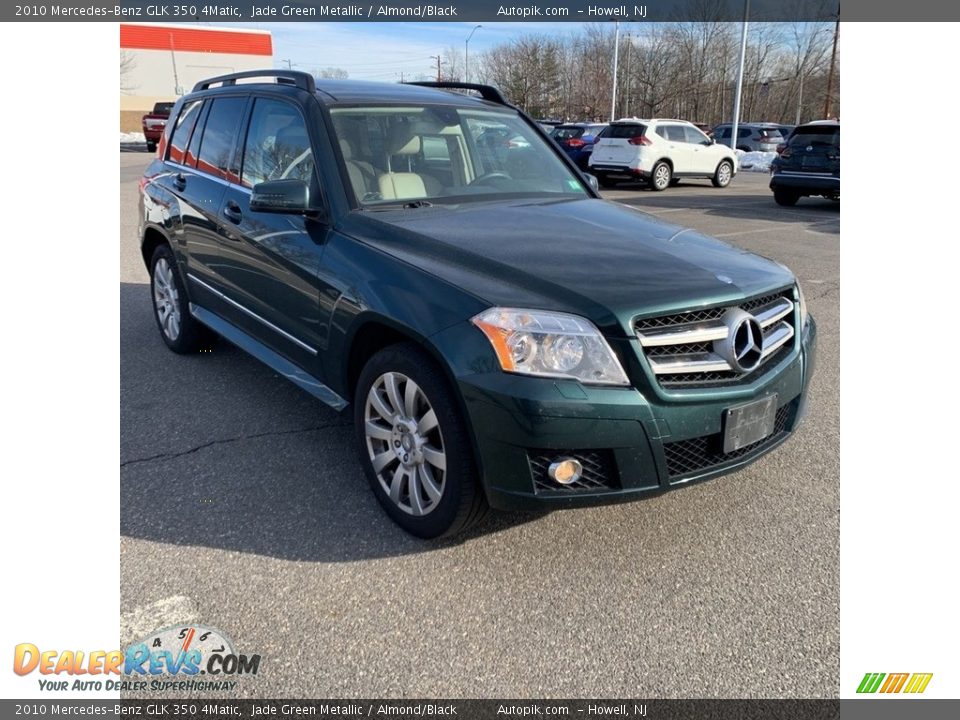 2010 Mercedes-Benz GLK 350 4Matic Jade Green Metallic / Almond/Black Photo #6