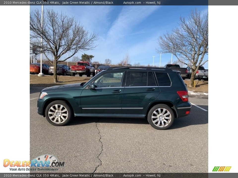 2010 Mercedes-Benz GLK 350 4Matic Jade Green Metallic / Almond/Black Photo #8