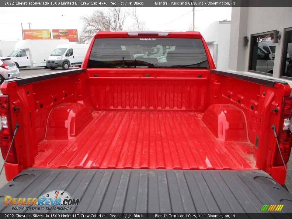 2022 Chevrolet Silverado 1500 Limited LT Crew Cab 4x4 Red Hot / Jet Black Photo #31