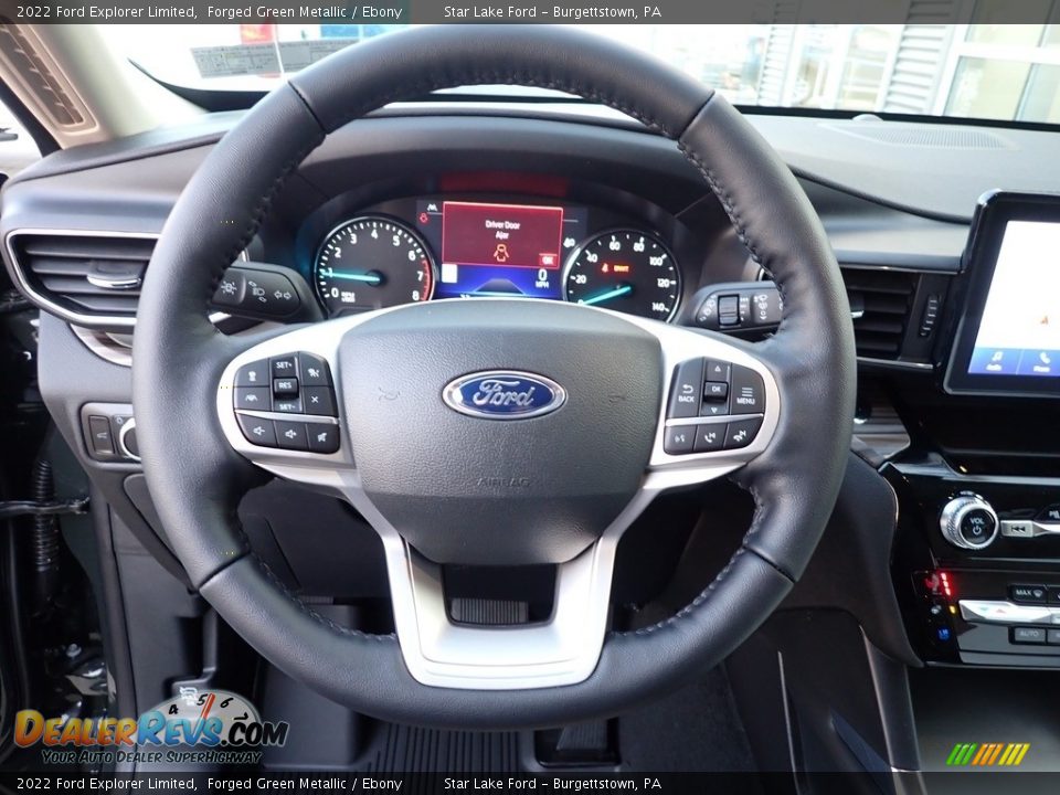 2022 Ford Explorer Limited Steering Wheel Photo #19