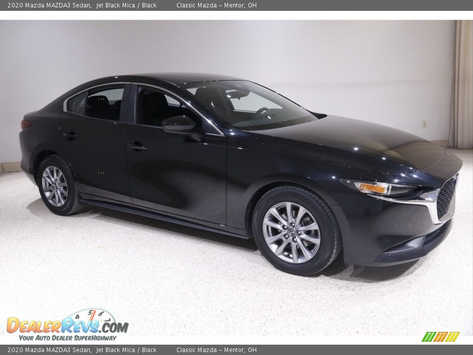 Jet Black Mica 2020 Mazda MAZDA3 Sedan Photo #1
