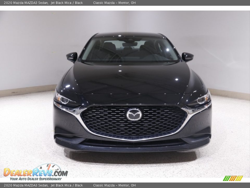 2020 Mazda MAZDA3 Sedan Jet Black Mica / Black Photo #2