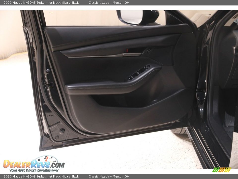2020 Mazda MAZDA3 Sedan Jet Black Mica / Black Photo #4