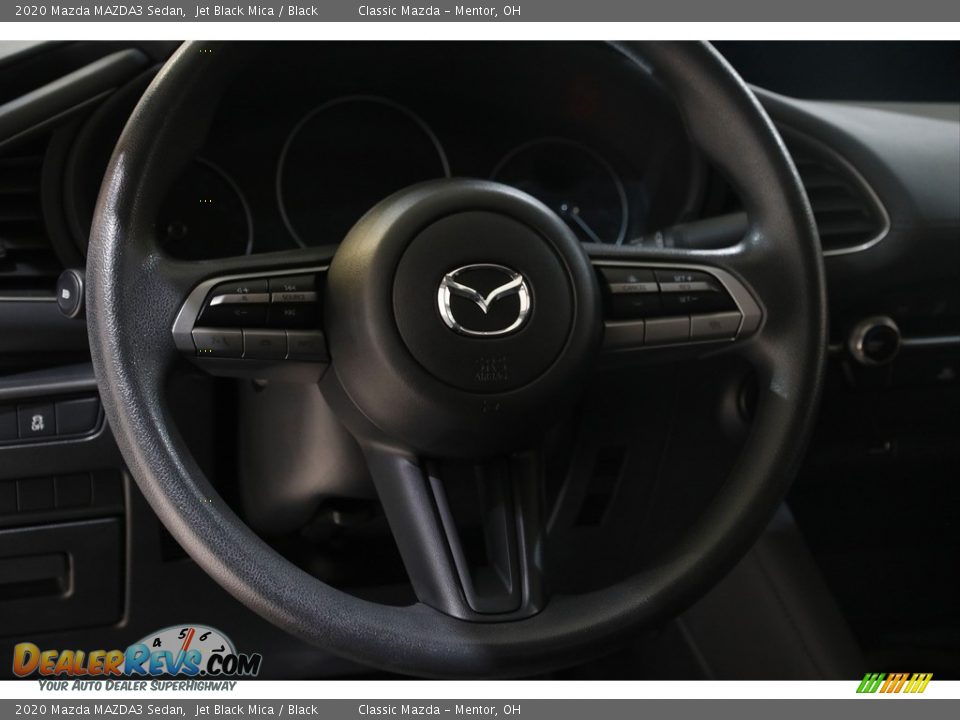 2020 Mazda MAZDA3 Sedan Steering Wheel Photo #7