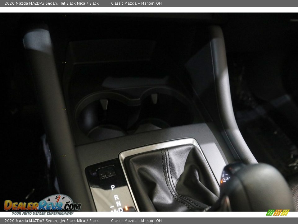 2020 Mazda MAZDA3 Sedan Jet Black Mica / Black Photo #14