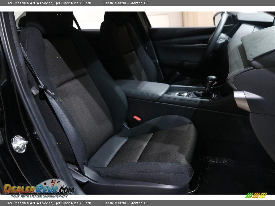 2020 Mazda MAZDA3 Sedan Jet Black Mica / Black Photo #15