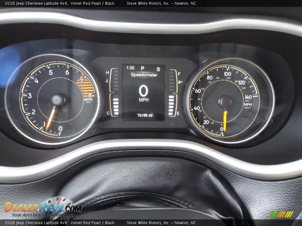 2018 Jeep Cherokee Latitude 4x4 Gauges Photo #21