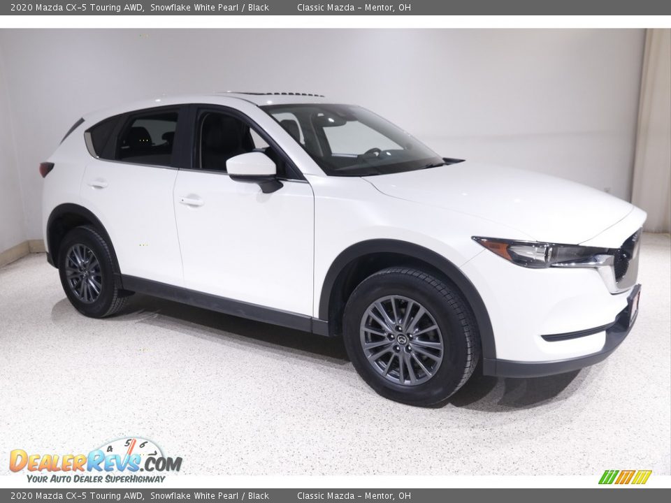 2020 Mazda CX-5 Touring AWD Snowflake White Pearl / Black Photo #1