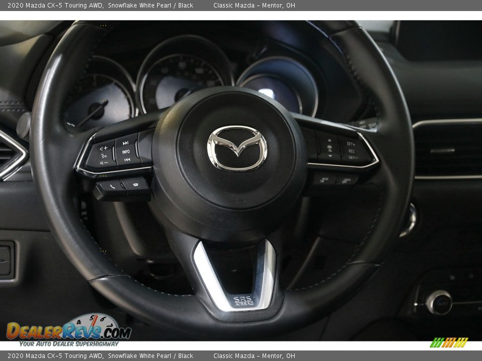 2020 Mazda CX-5 Touring AWD Snowflake White Pearl / Black Photo #7