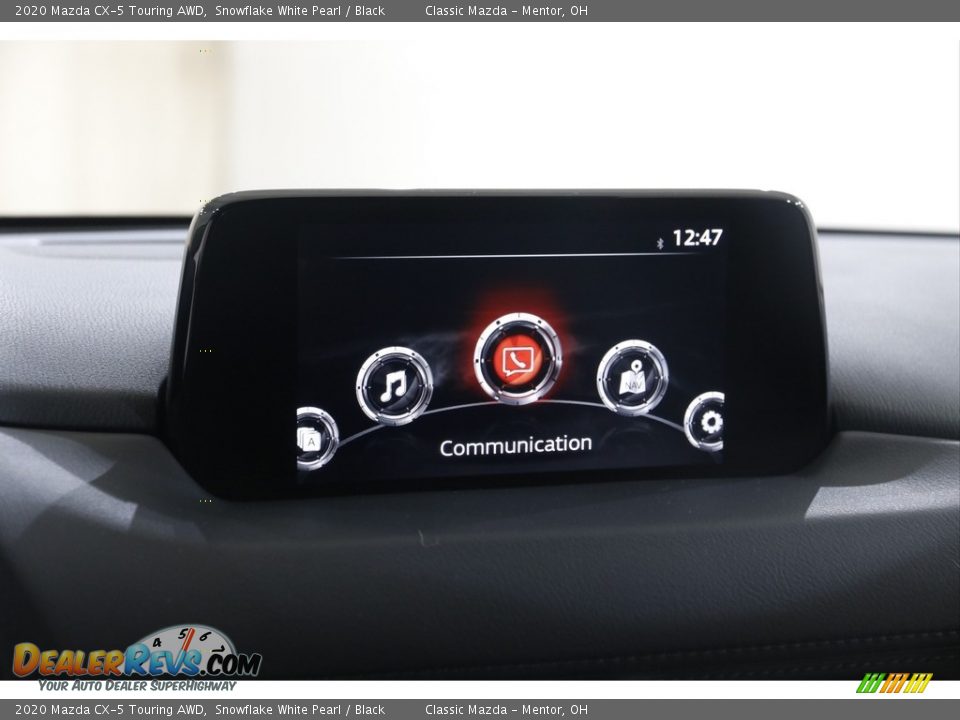 2020 Mazda CX-5 Touring AWD Snowflake White Pearl / Black Photo #10