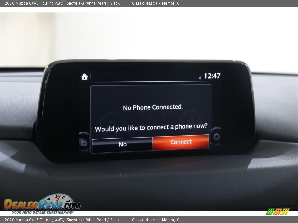 2020 Mazda CX-5 Touring AWD Snowflake White Pearl / Black Photo #11