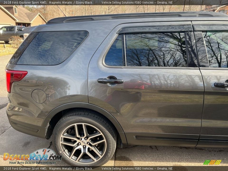 2018 Ford Explorer Sport 4WD Magnetic Metallic / Ebony Black Photo #2