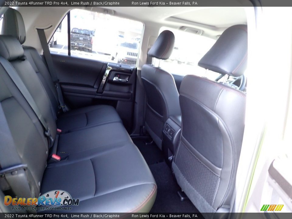 Rear Seat of 2022 Toyota 4Runner TRD Pro 4x4 Photo #10