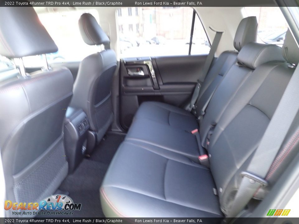 Rear Seat of 2022 Toyota 4Runner TRD Pro 4x4 Photo #12