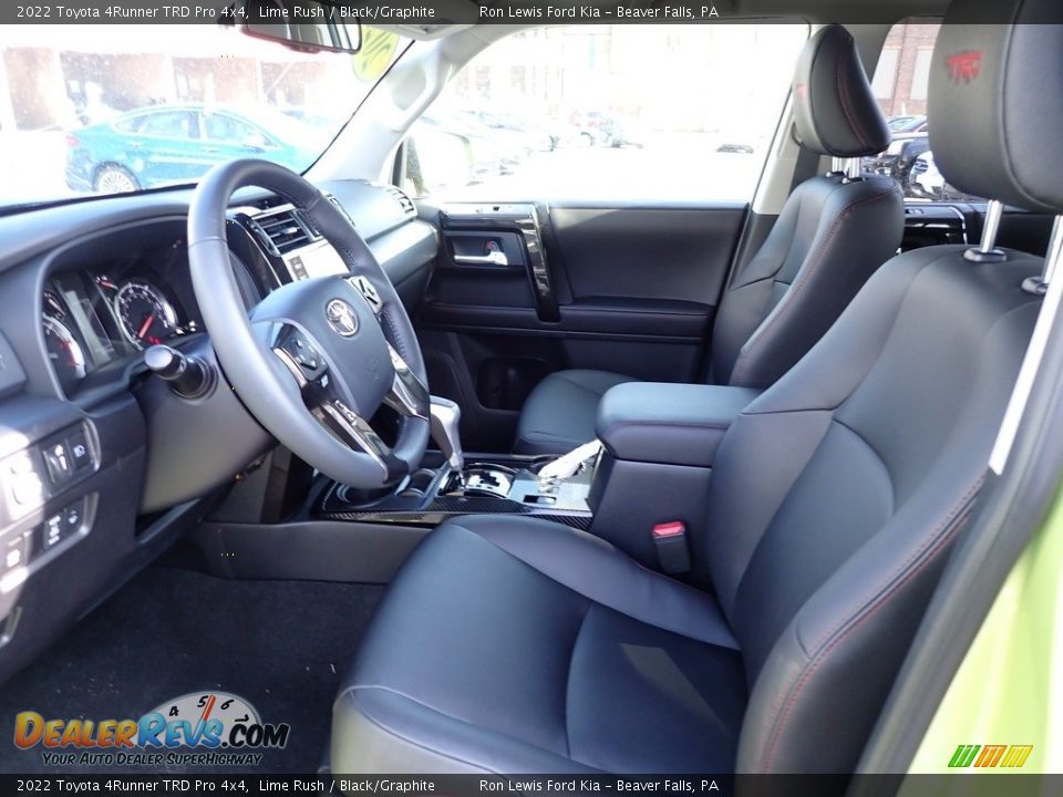 Black/Graphite Interior - 2022 Toyota 4Runner TRD Pro 4x4 Photo #14