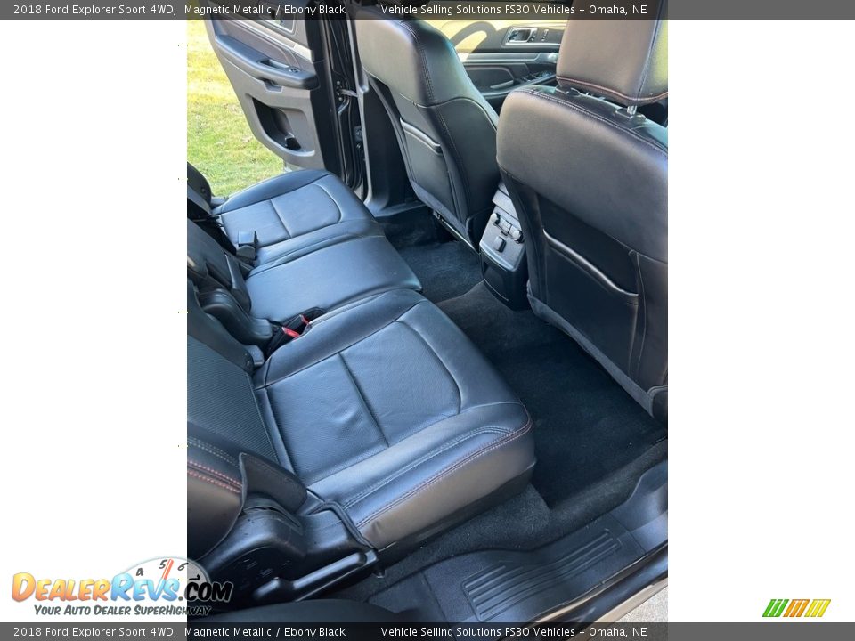 2018 Ford Explorer Sport 4WD Magnetic Metallic / Ebony Black Photo #22