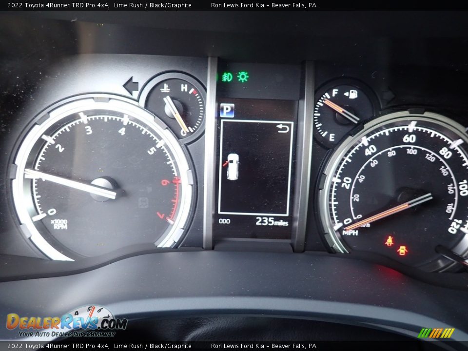 2022 Toyota 4Runner TRD Pro 4x4 Gauges Photo #17