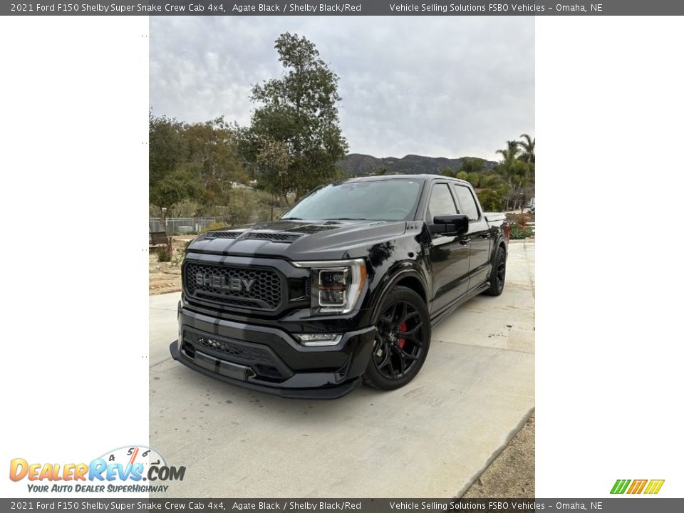 Front 3/4 View of 2021 Ford F150 Shelby Super Snake Crew Cab 4x4 Photo #1