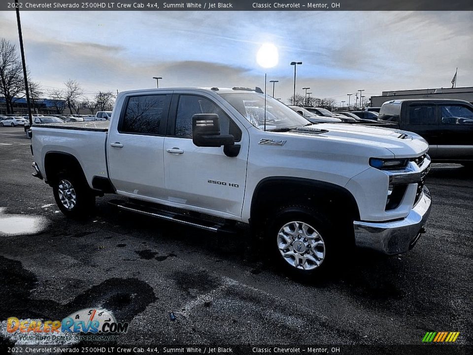 2022 Chevrolet Silverado 2500HD LT Crew Cab 4x4 Summit White / Jet Black Photo #1