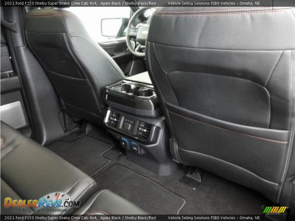 Rear Seat of 2021 Ford F150 Shelby Super Snake Crew Cab 4x4 Photo #13