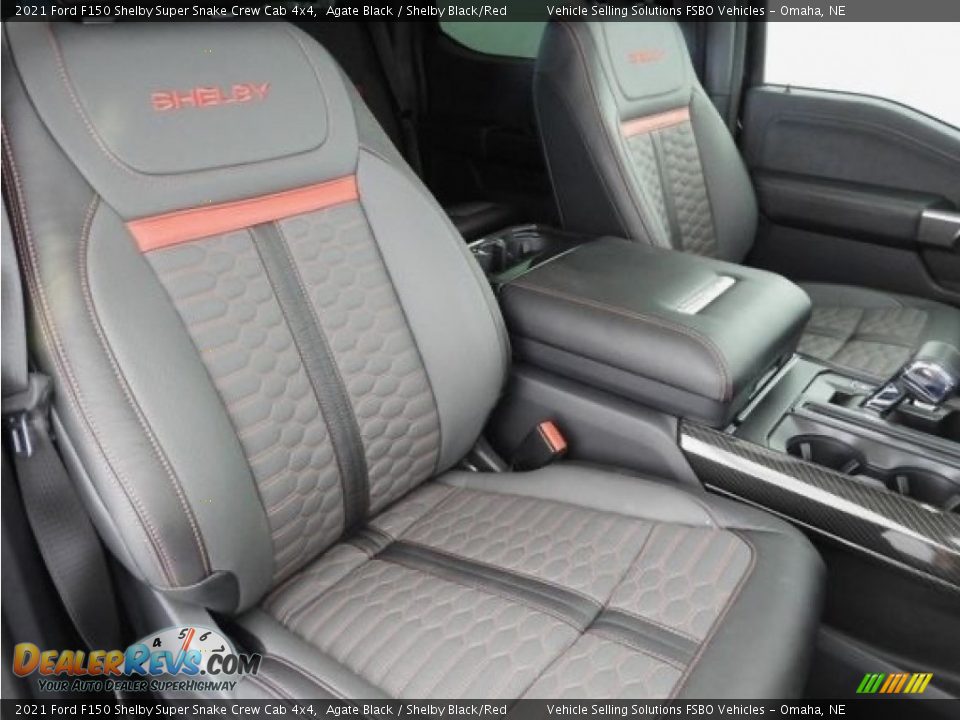 Front Seat of 2021 Ford F150 Shelby Super Snake Crew Cab 4x4 Photo #14