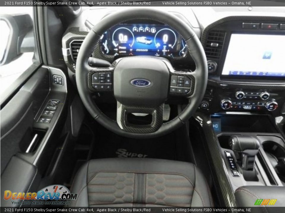 2021 Ford F150 Shelby Super Snake Crew Cab 4x4 Steering Wheel Photo #18