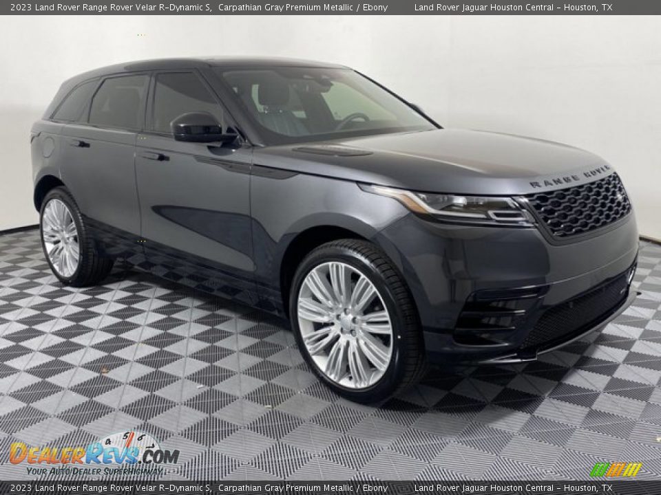 2023 Land Rover Range Rover Velar R-Dynamic S Carpathian Gray Premium Metallic / Ebony Photo #12