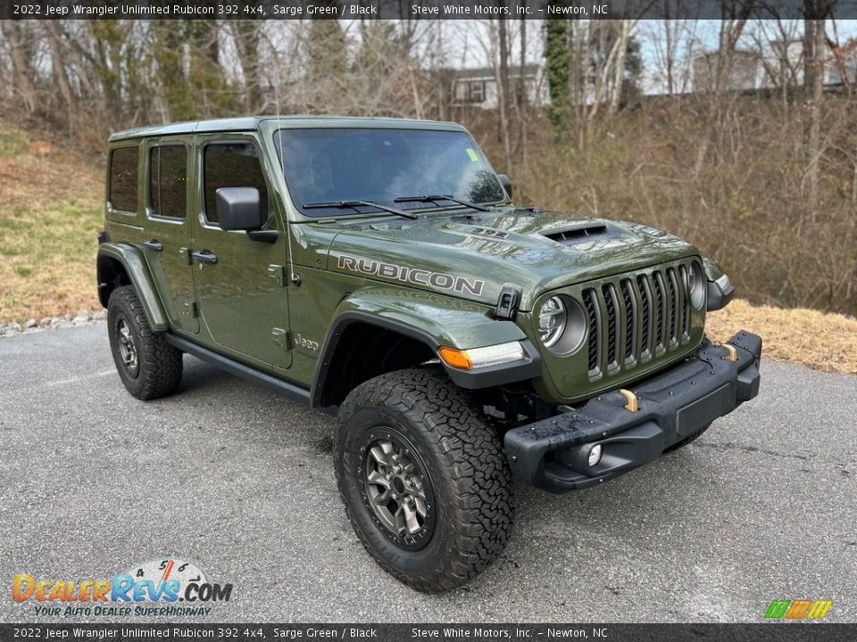 Front 3/4 View of 2022 Jeep Wrangler Unlimited Rubicon 392 4x4 Photo #5