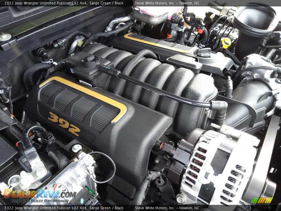 2022 Jeep Wrangler Unlimited Rubicon 392 4x4 392 SRT 6.4 Liter HEMI OHV 16-Valve VVT V8 Engine Photo #10