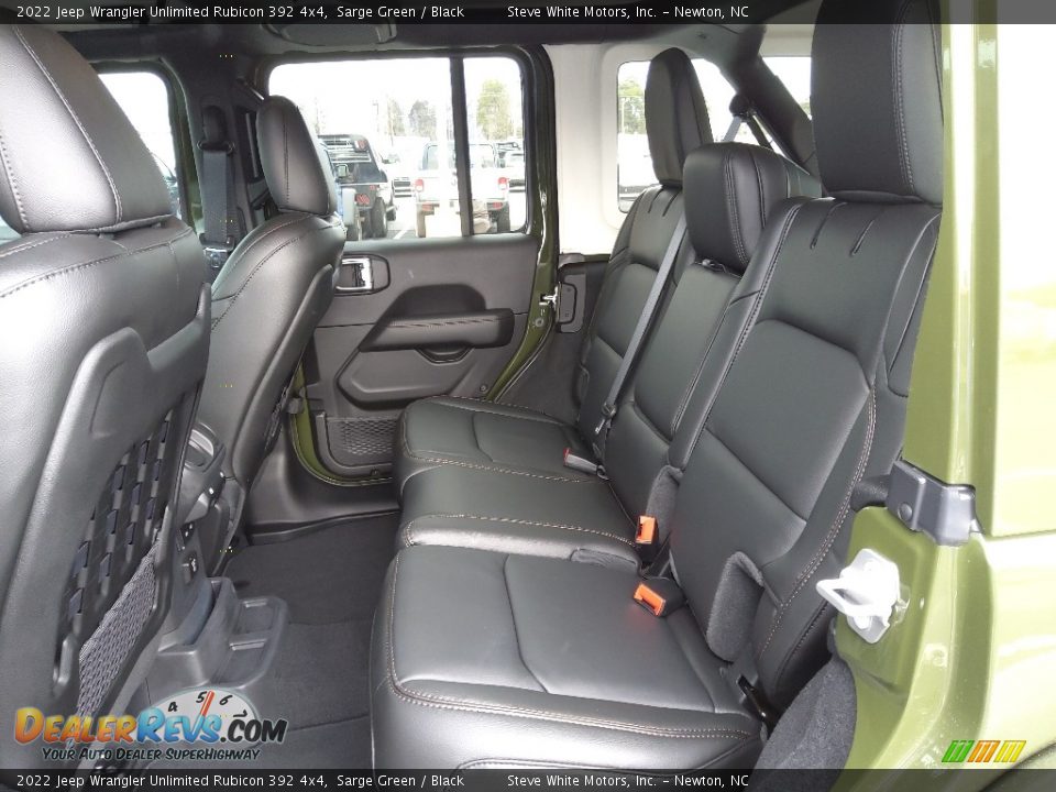 Rear Seat of 2022 Jeep Wrangler Unlimited Rubicon 392 4x4 Photo #16