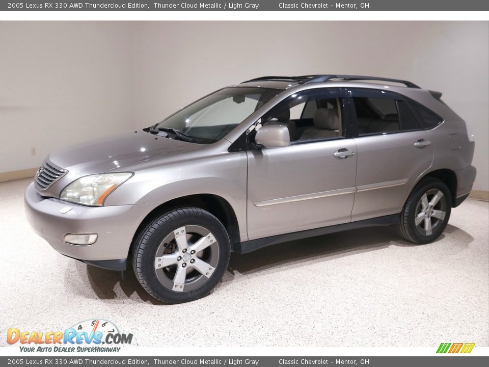 2005 Lexus RX 330 AWD Thundercloud Edition Thunder Cloud Metallic / Light Gray Photo #3