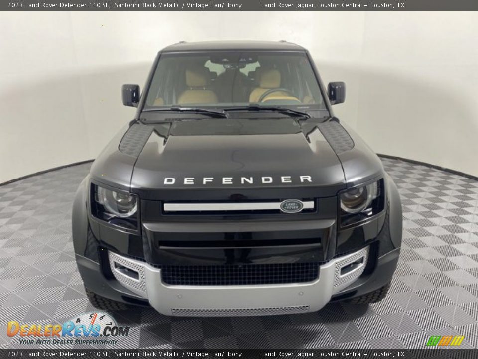 2023 Land Rover Defender 110 SE Santorini Black Metallic / Vintage Tan/Ebony Photo #8