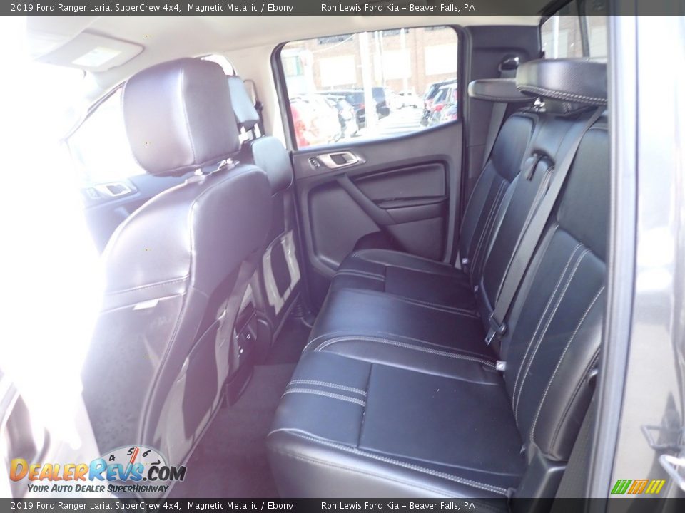 2019 Ford Ranger Lariat SuperCrew 4x4 Magnetic Metallic / Ebony Photo #12