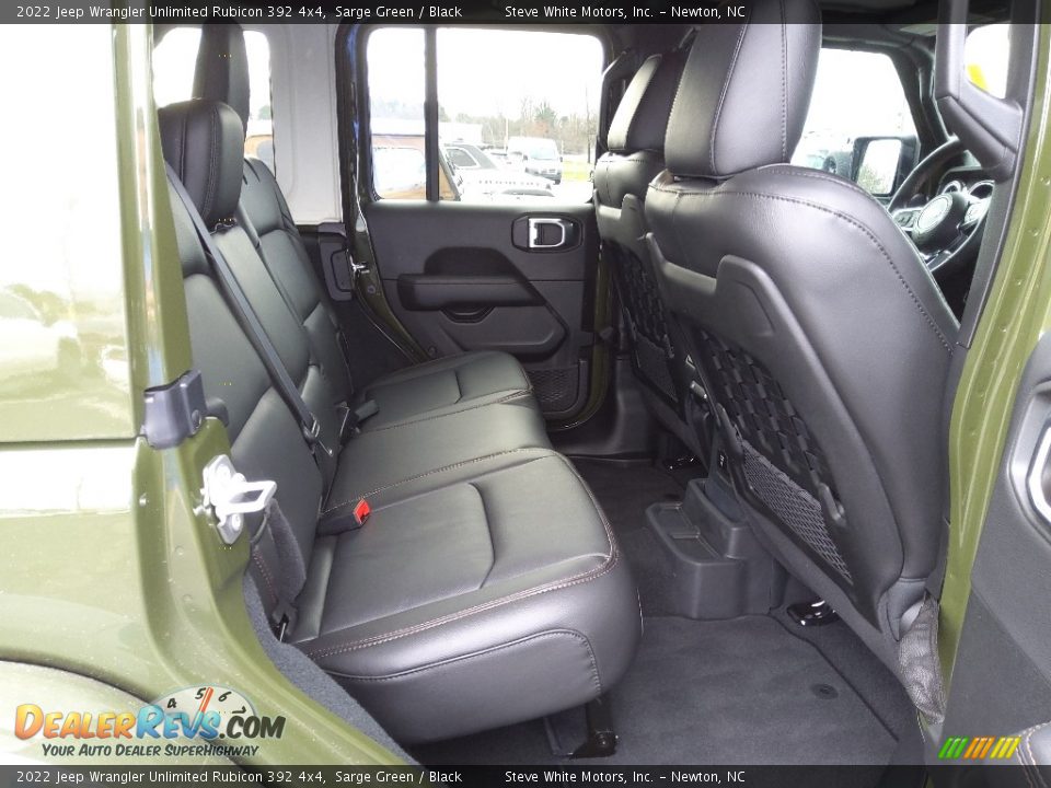 Rear Seat of 2022 Jeep Wrangler Unlimited Rubicon 392 4x4 Photo #19