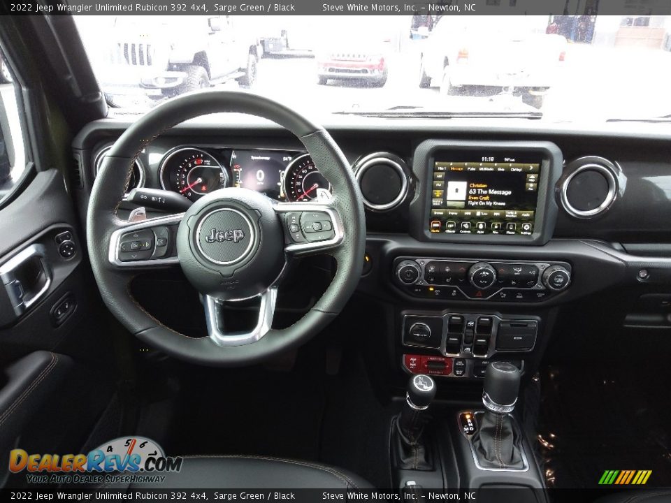 Dashboard of 2022 Jeep Wrangler Unlimited Rubicon 392 4x4 Photo #21