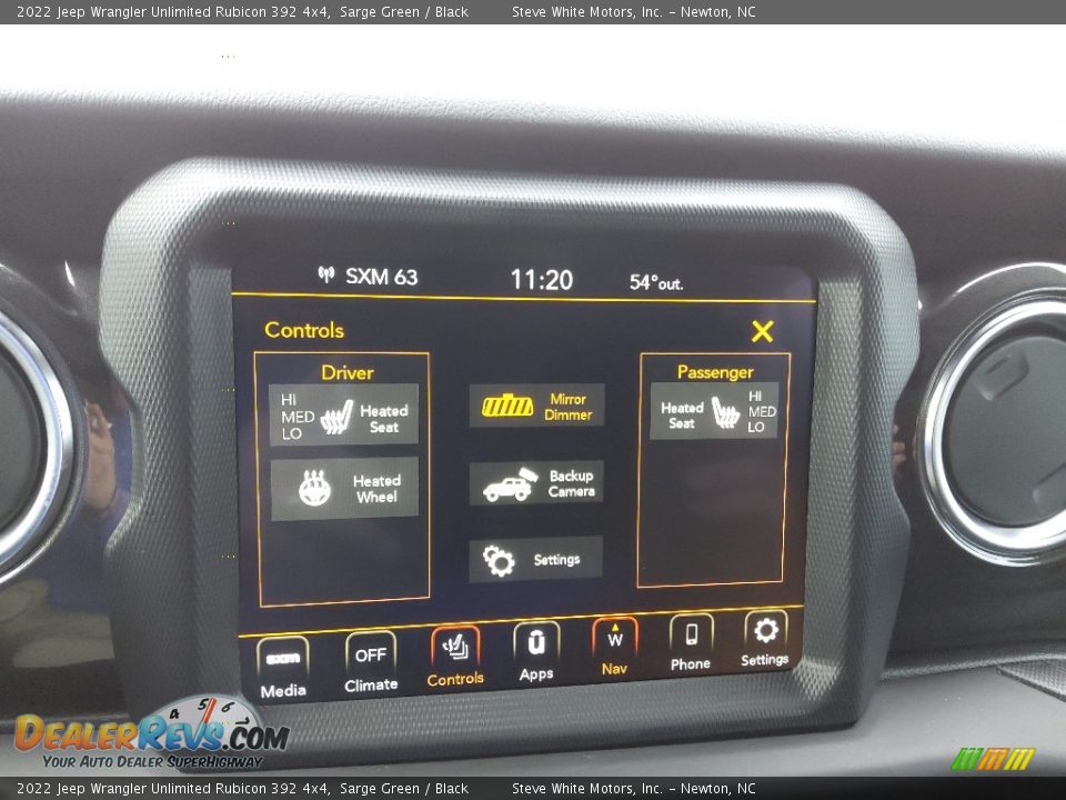 Controls of 2022 Jeep Wrangler Unlimited Rubicon 392 4x4 Photo #27