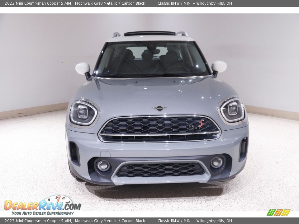 2023 Mini Countryman Cooper S All4 Moonwalk Grey Metallic / Carbon Black Photo #2