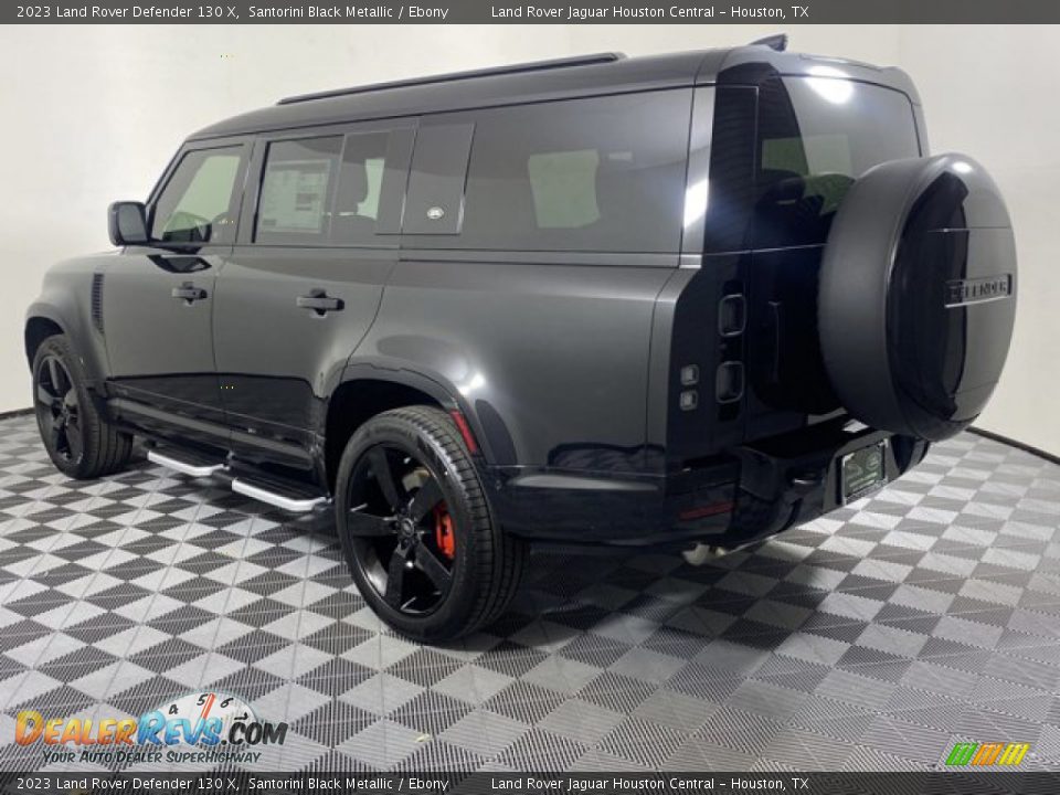 2023 Land Rover Defender 130 X Santorini Black Metallic / Ebony Photo #10