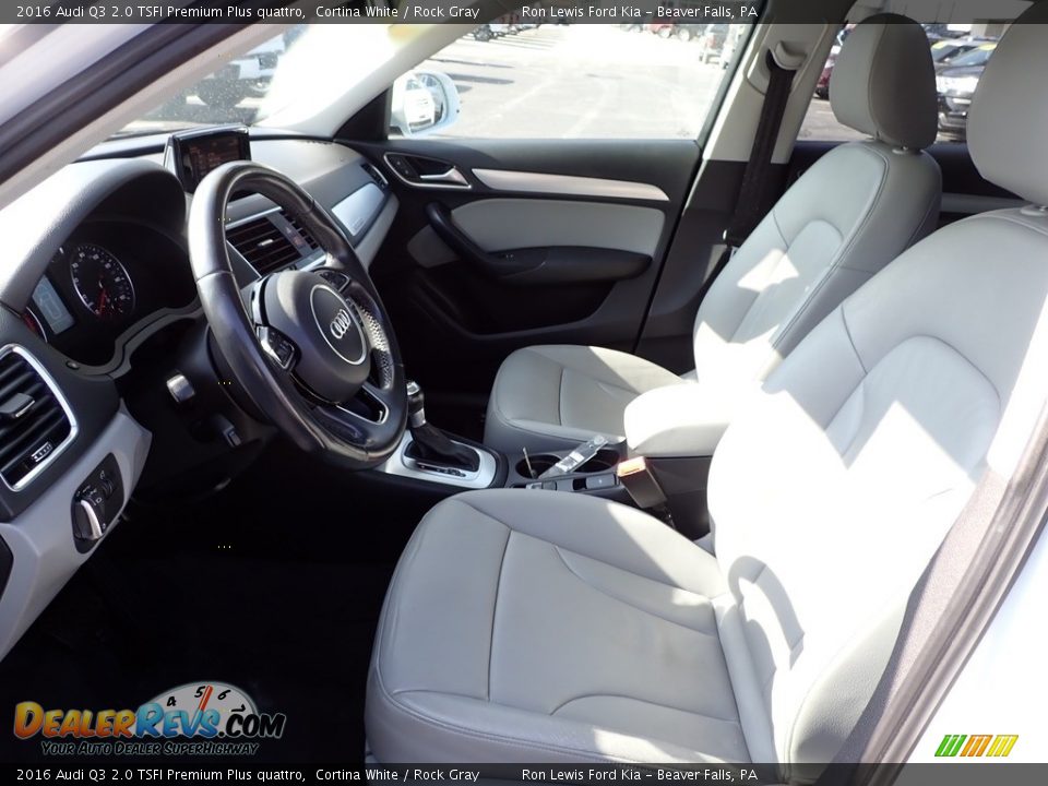 2016 Audi Q3 2.0 TSFI Premium Plus quattro Cortina White / Rock Gray Photo #14