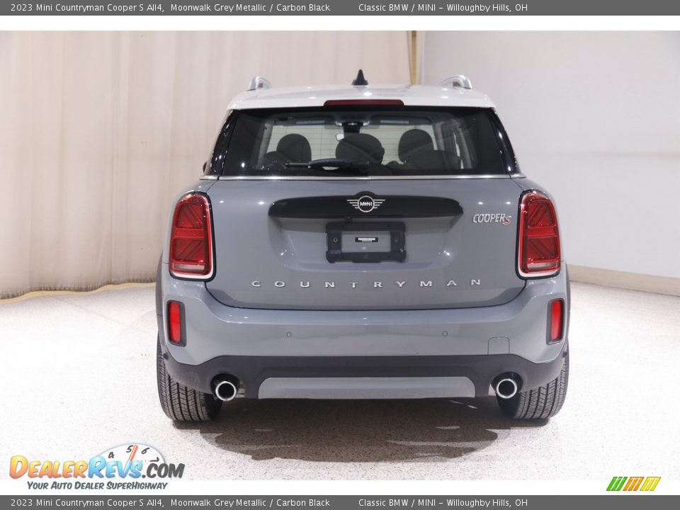 2023 Mini Countryman Cooper S All4 Moonwalk Grey Metallic / Carbon Black Photo #20