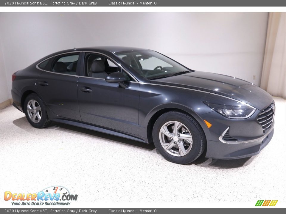 2020 Hyundai Sonata SE Portofino Gray / Dark Gray Photo #1