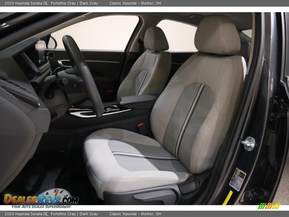 2020 Hyundai Sonata SE Portofino Gray / Dark Gray Photo #5