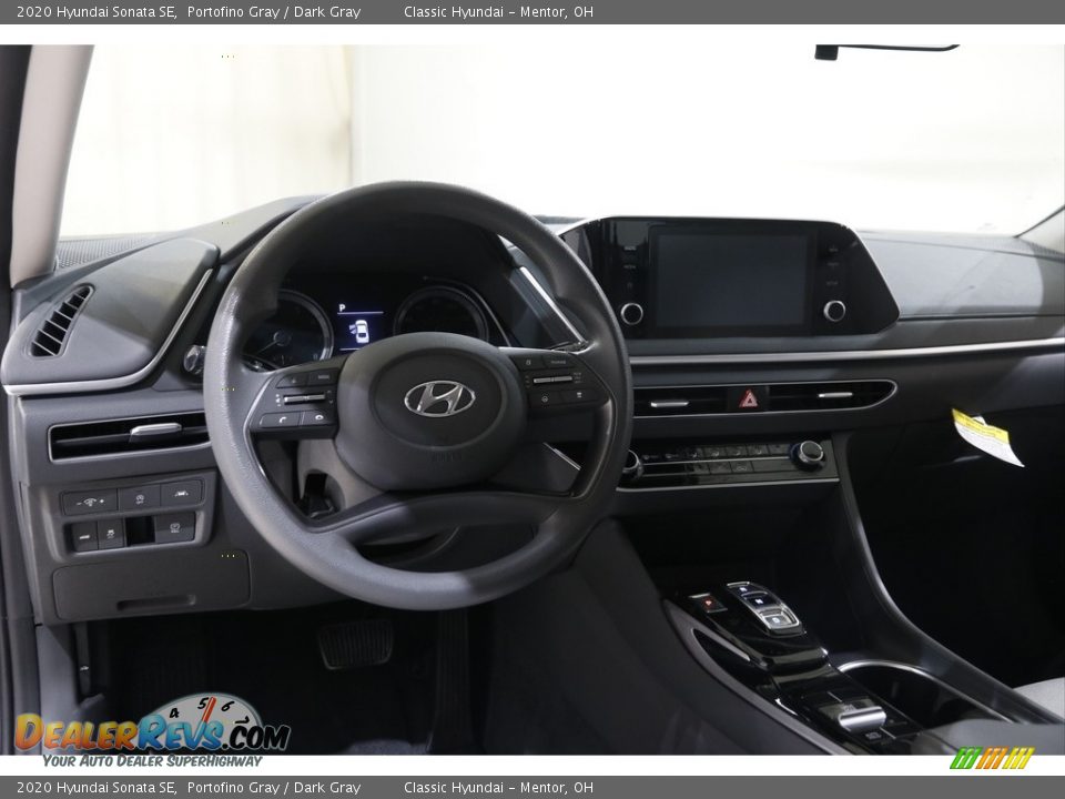 2020 Hyundai Sonata SE Portofino Gray / Dark Gray Photo #6